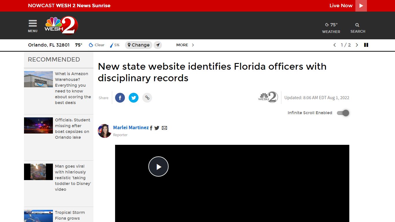 Website identifies Florida officers with disciplinary records